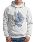 Sweat-shirt à capuche Aigle de sang Viking Shop