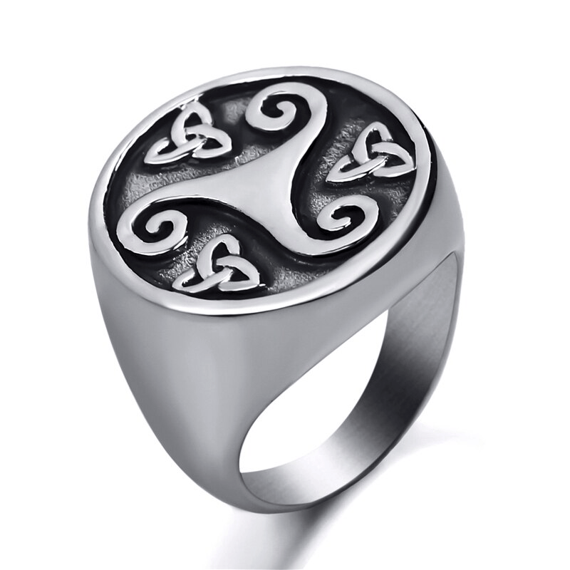 Bague Viking<br>Triskel</br> Viking Shop
