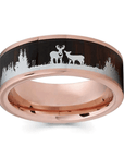Bague Viking Cerf d'yggdrasil Viking Shop