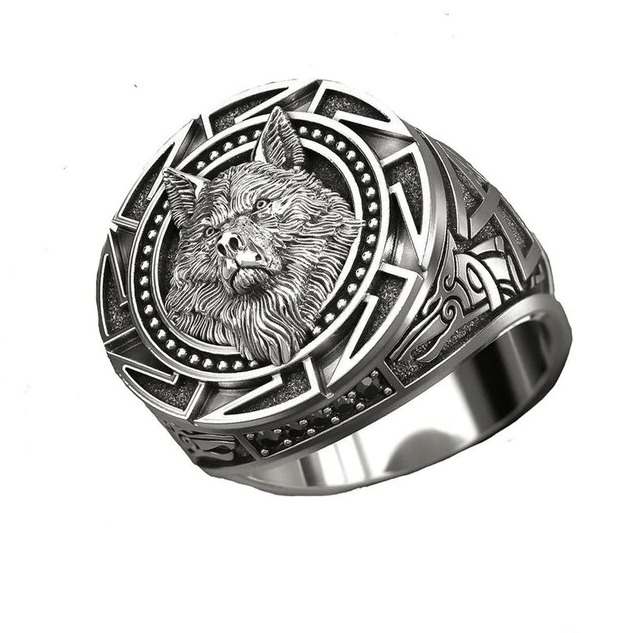 Bague Viking <br>Loup Fenrir</br> Viking Shop