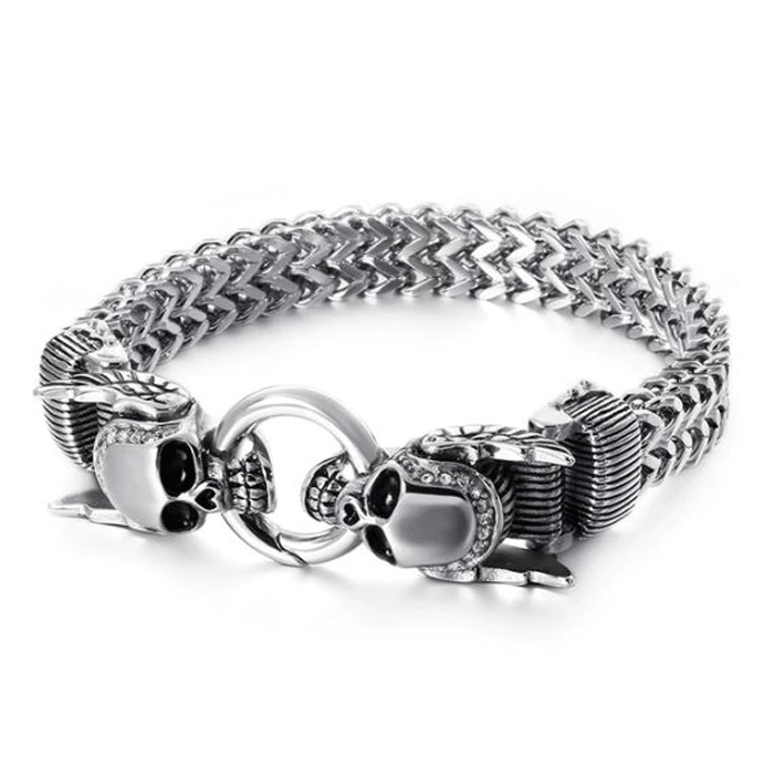 Bracelet viking <br>Crâne d'Odin</br> Viking Shop