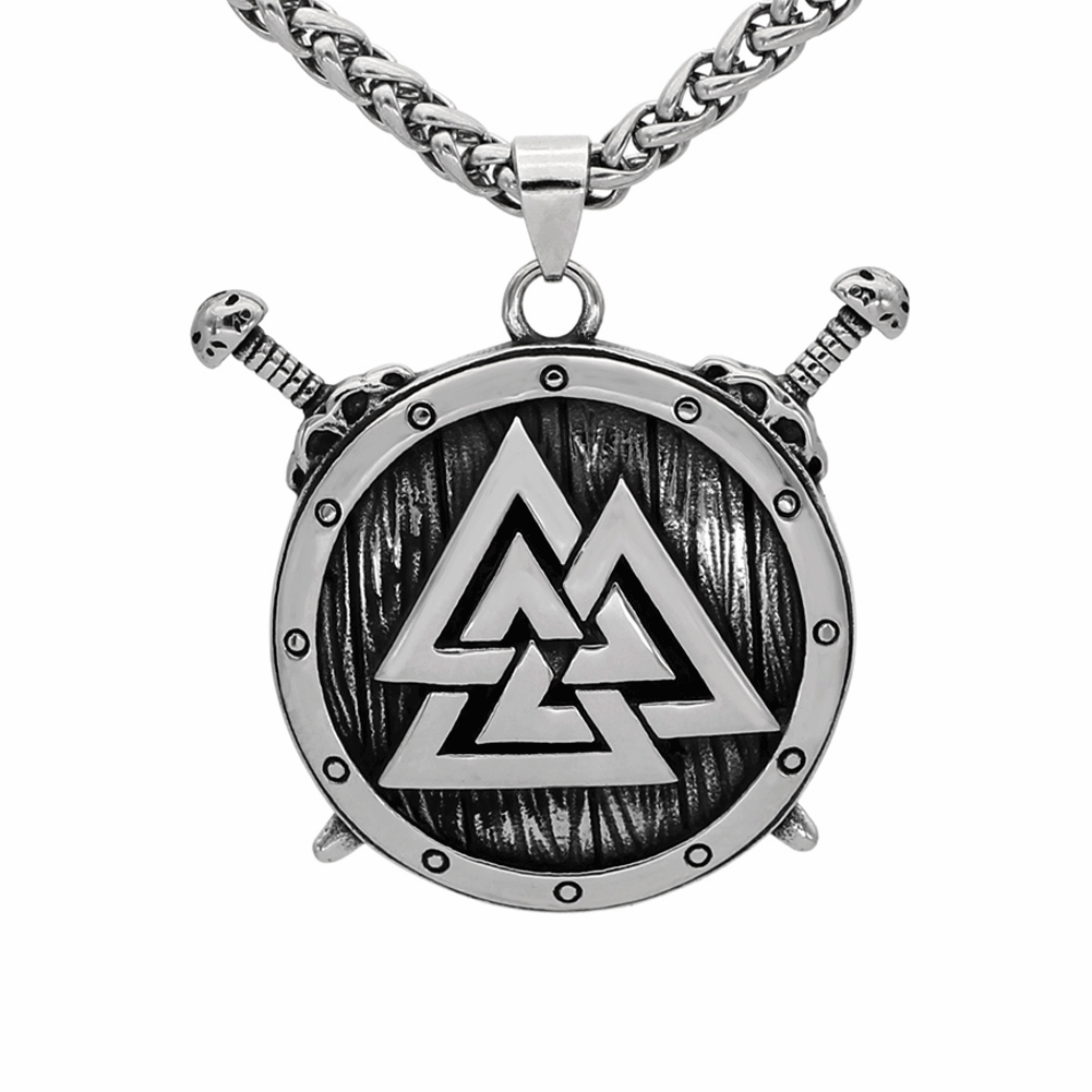 Collier Viking <br>Bouclier Valknut</br> Viking Shop