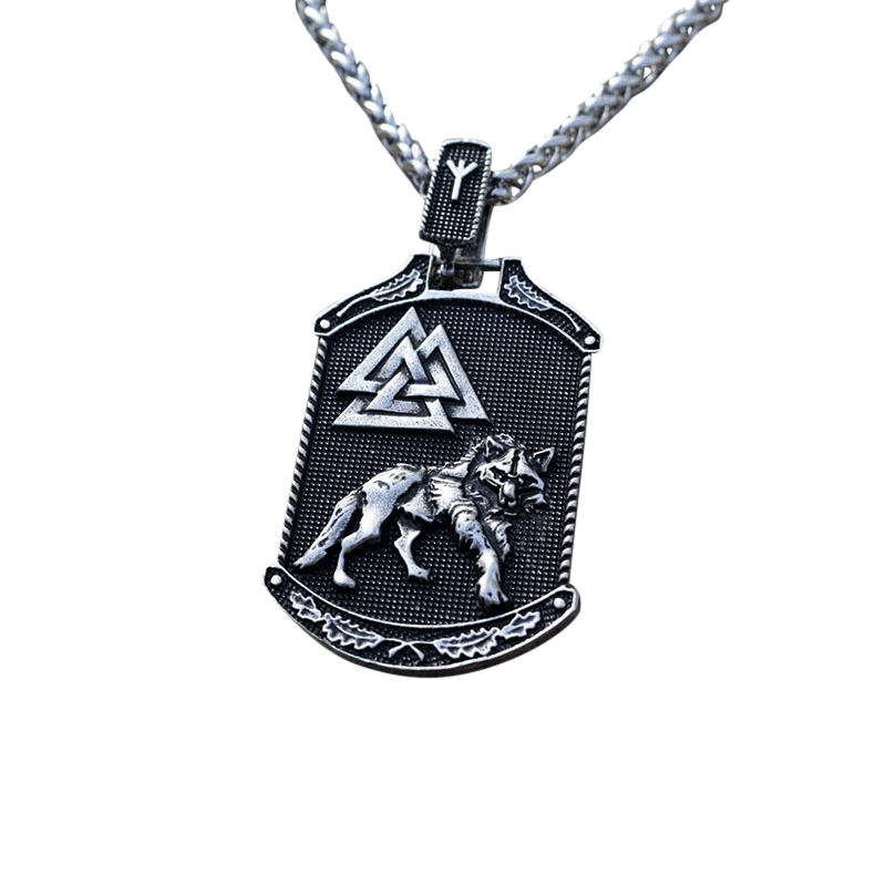 Collier Viking <br>Loup & Valknut</br> Viking Shop