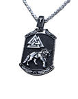 Collier Viking Loup & Valknut Viking Shop