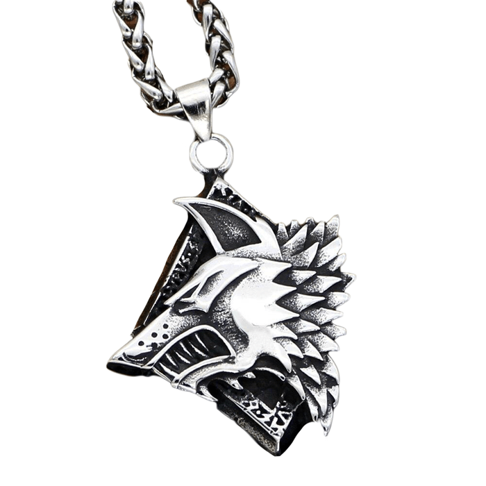 Collier Viking <br>Loup Fenrir</br> Viking Shop