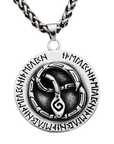 Collier Viking Serpent Et Runes Viking Shop