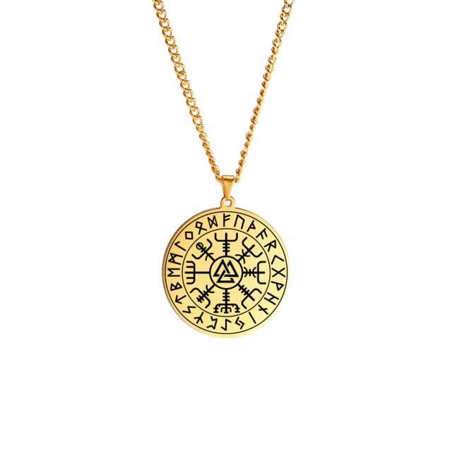Collier Viking <br>Vegvisir</br> Viking Shop