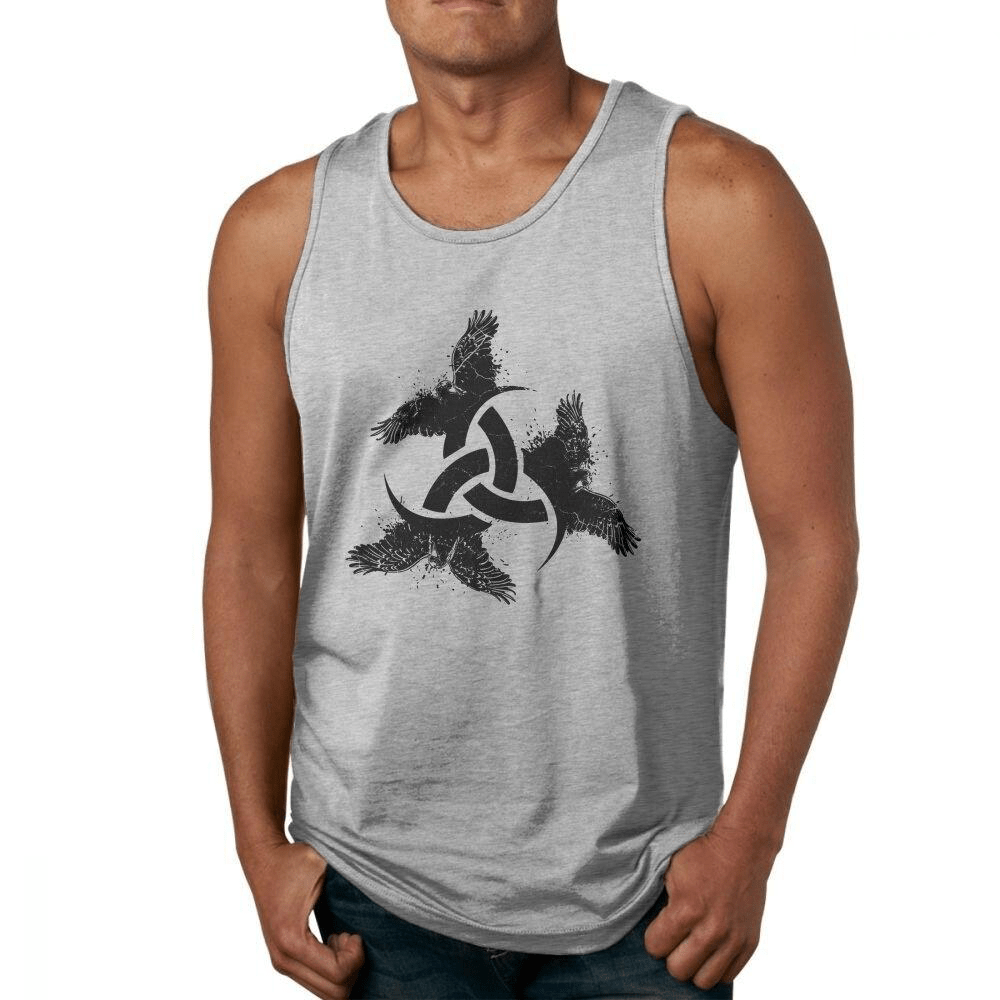Débardeur Musculation <br>Triskèle & Corbeaux</br> Viking Shop