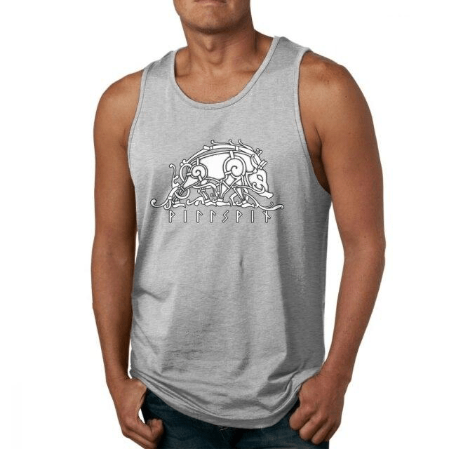 Débardeur Musculation <br>Sanglier</br> Viking Shop