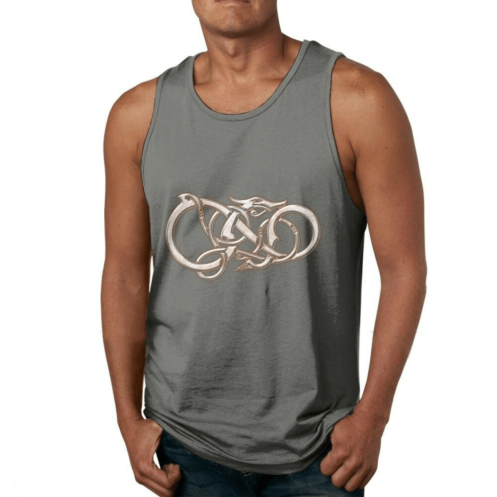 Débardeur Musculation <br>Serpent de Midgard</br> Viking Shop