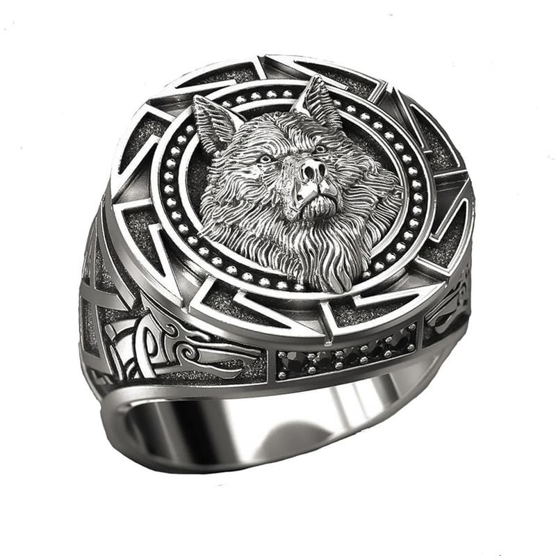 Bague Viking <br>Loup Fenrir</br> Viking Shop