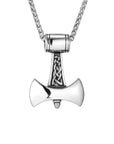 Collier Viking Marteau De Thor - Frappe Légendaire
