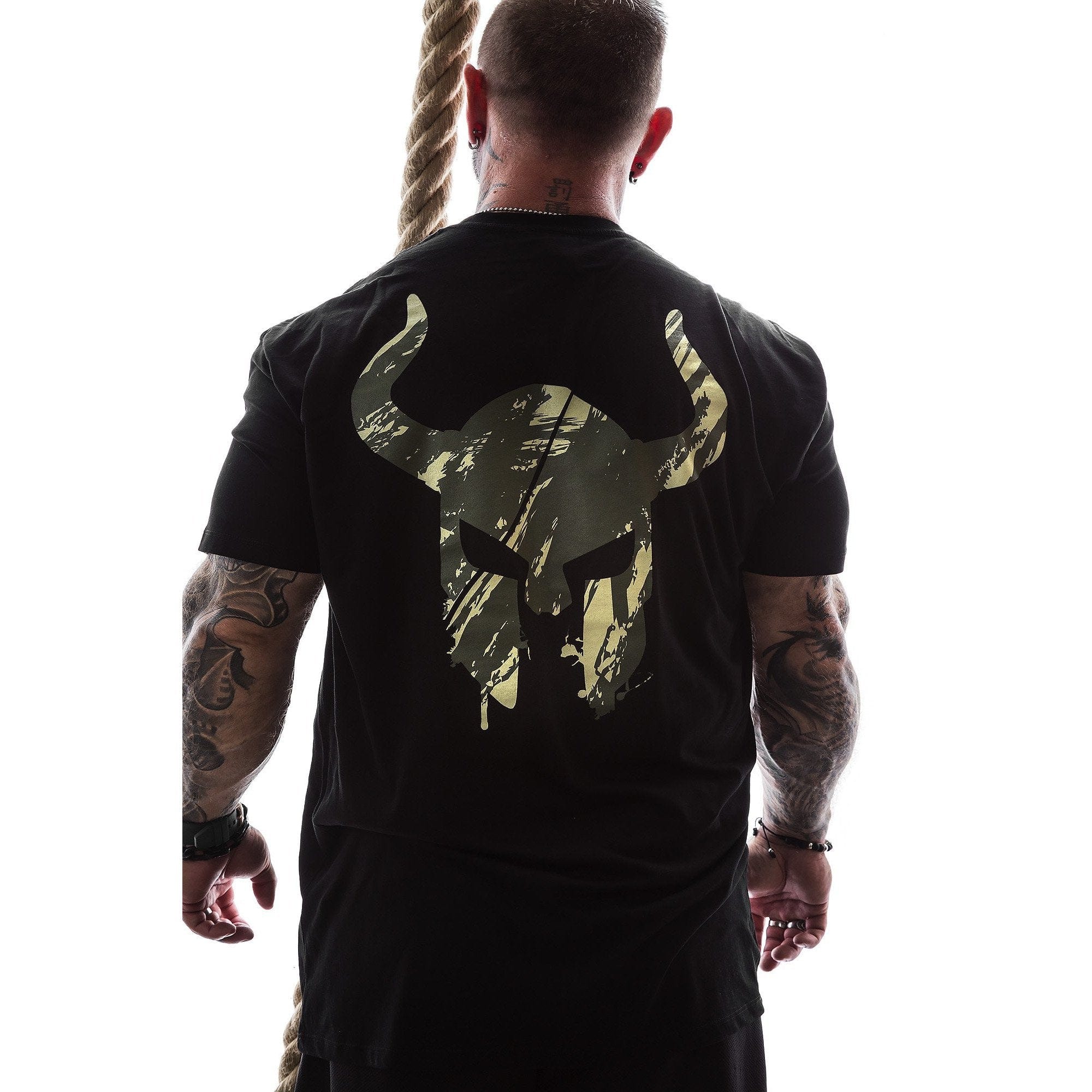 T-shirt musculation <br>Camouflage</br> viking shop