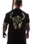 T-shirt musculation Camouflage viking shop