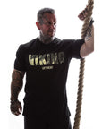T-shirt musculation Camouflage viking shop