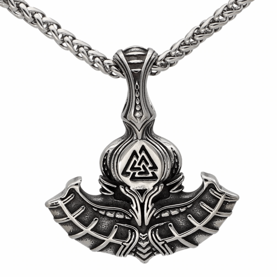 Collier Viking <br> Mjolnir & Valknut</br> Viking Shop