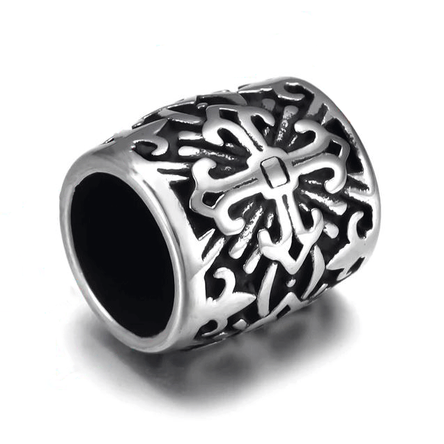 Perle Pour Barbe Viking - Croix Celtique