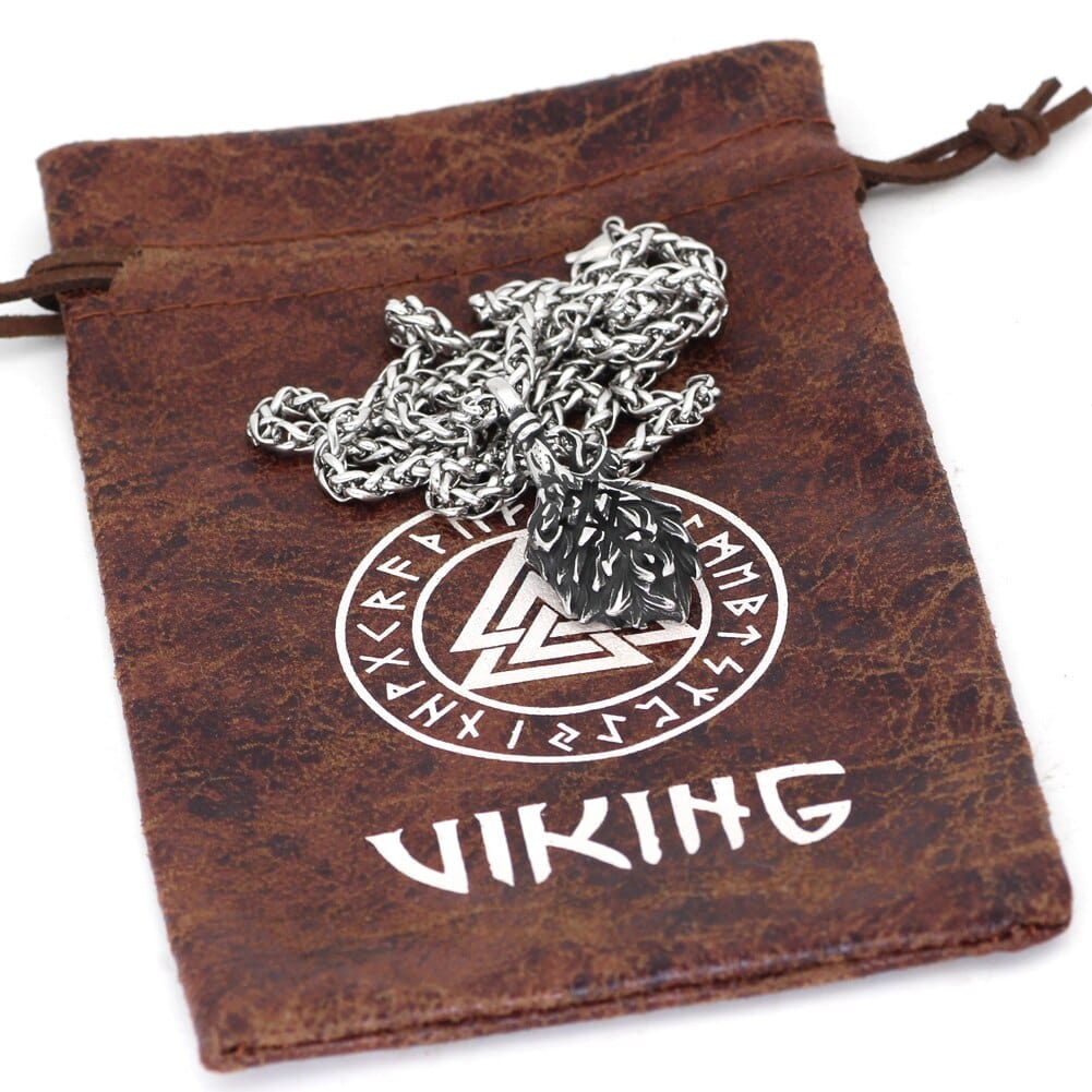 Collier Viking <br>Loup Fenrir</br> Viking Shop