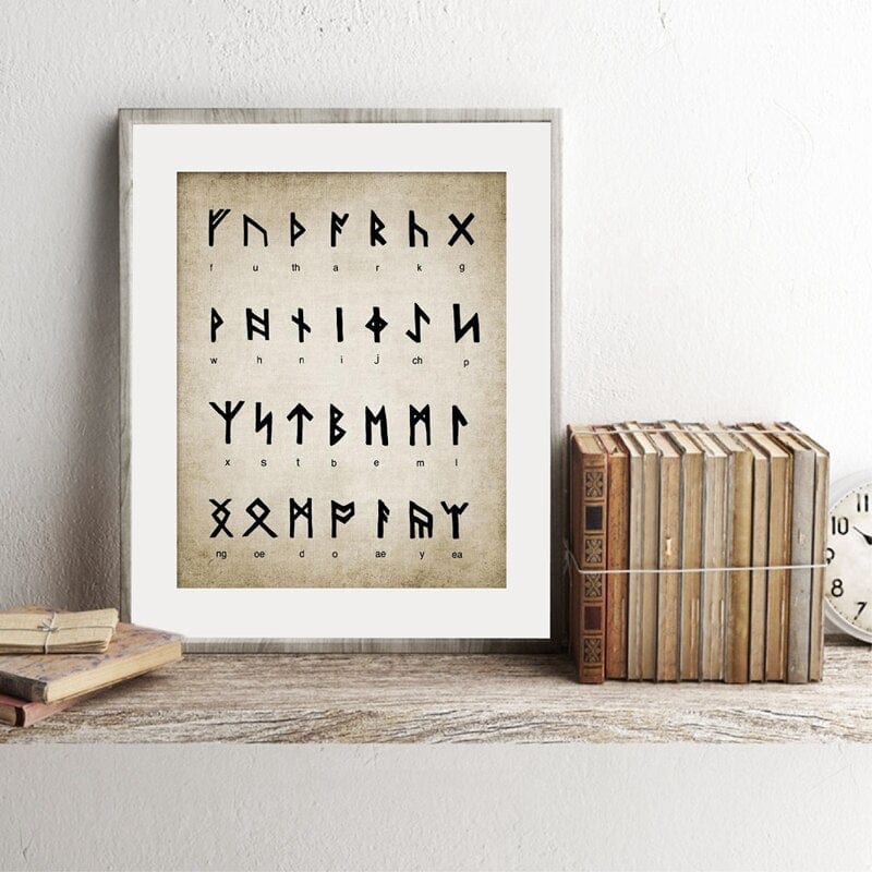 Tableau <br>Rune</br> Viking Shop
