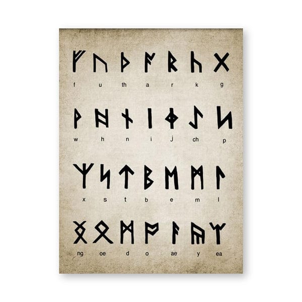 Tableau <br>Rune</br> Viking Shop