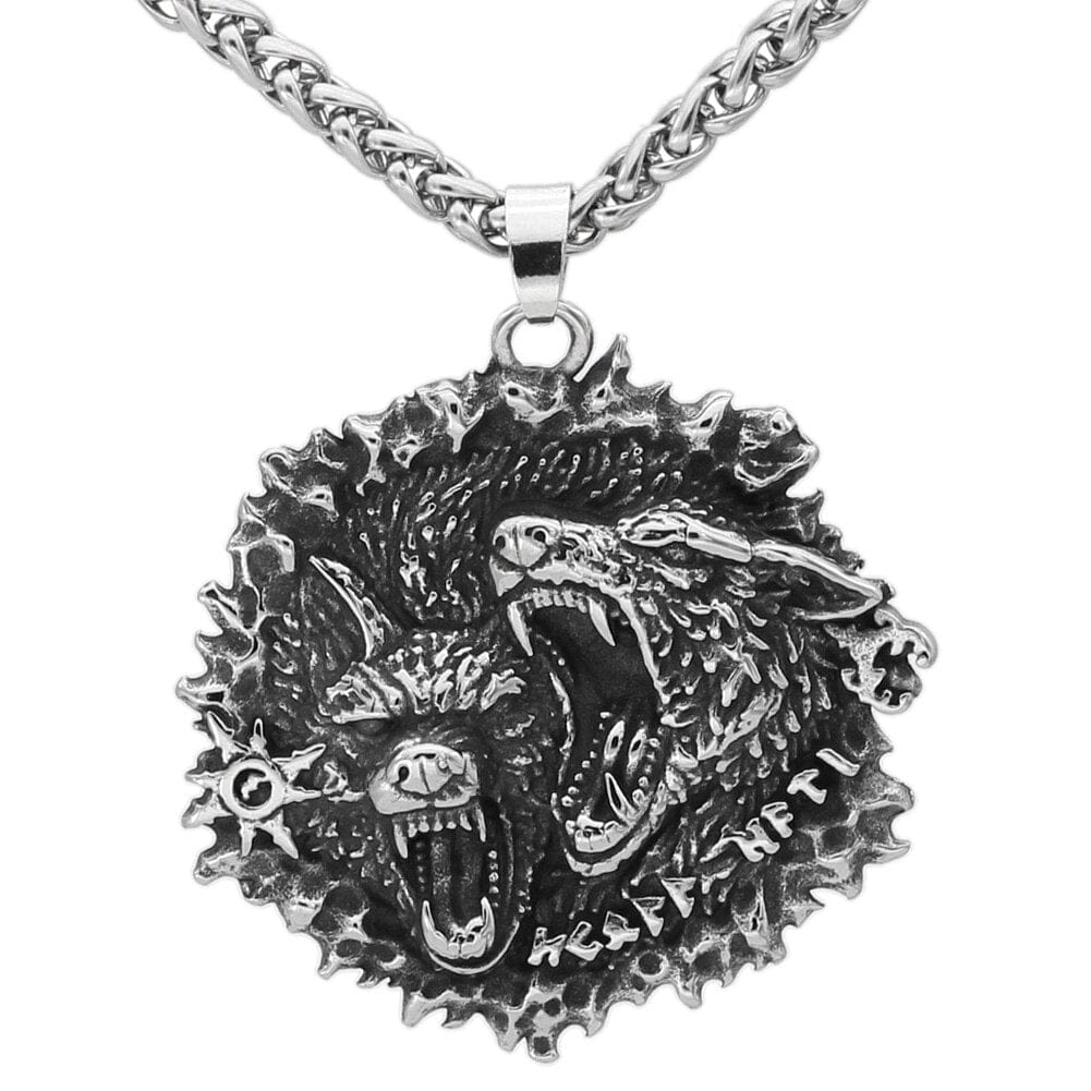 Collier Viking <br>Loup Fenrir</br> Viking Shop