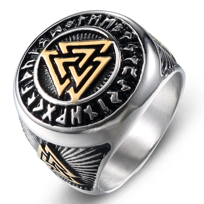 Bague Viking <br> Rune Valknut</br> Viking Shop