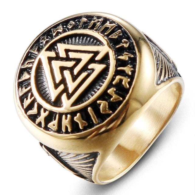 Bague Viking <br> Rune Valknut</br> Viking Shop