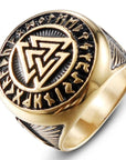 Bague Viking Rune Valknut Viking Shop