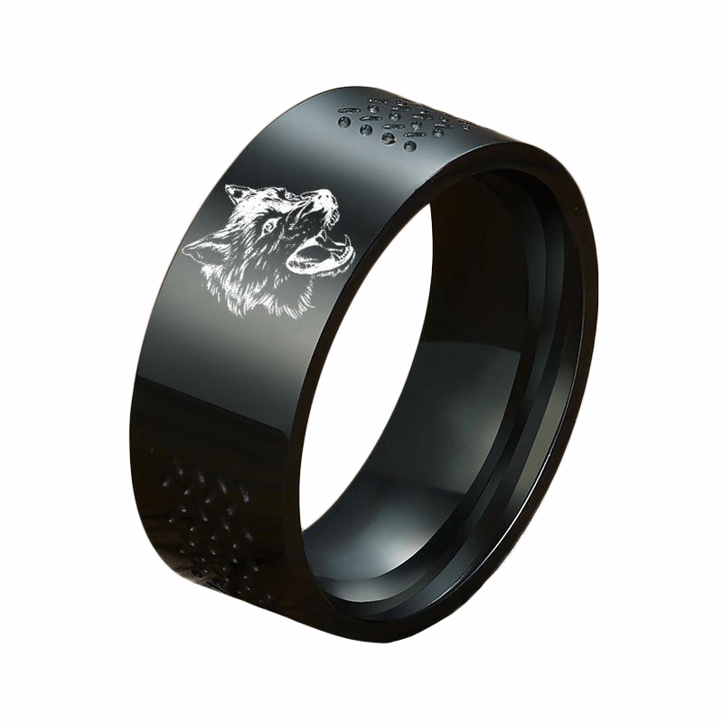 Bague Viking <br>Loup Fenrir</br> Viking Shop