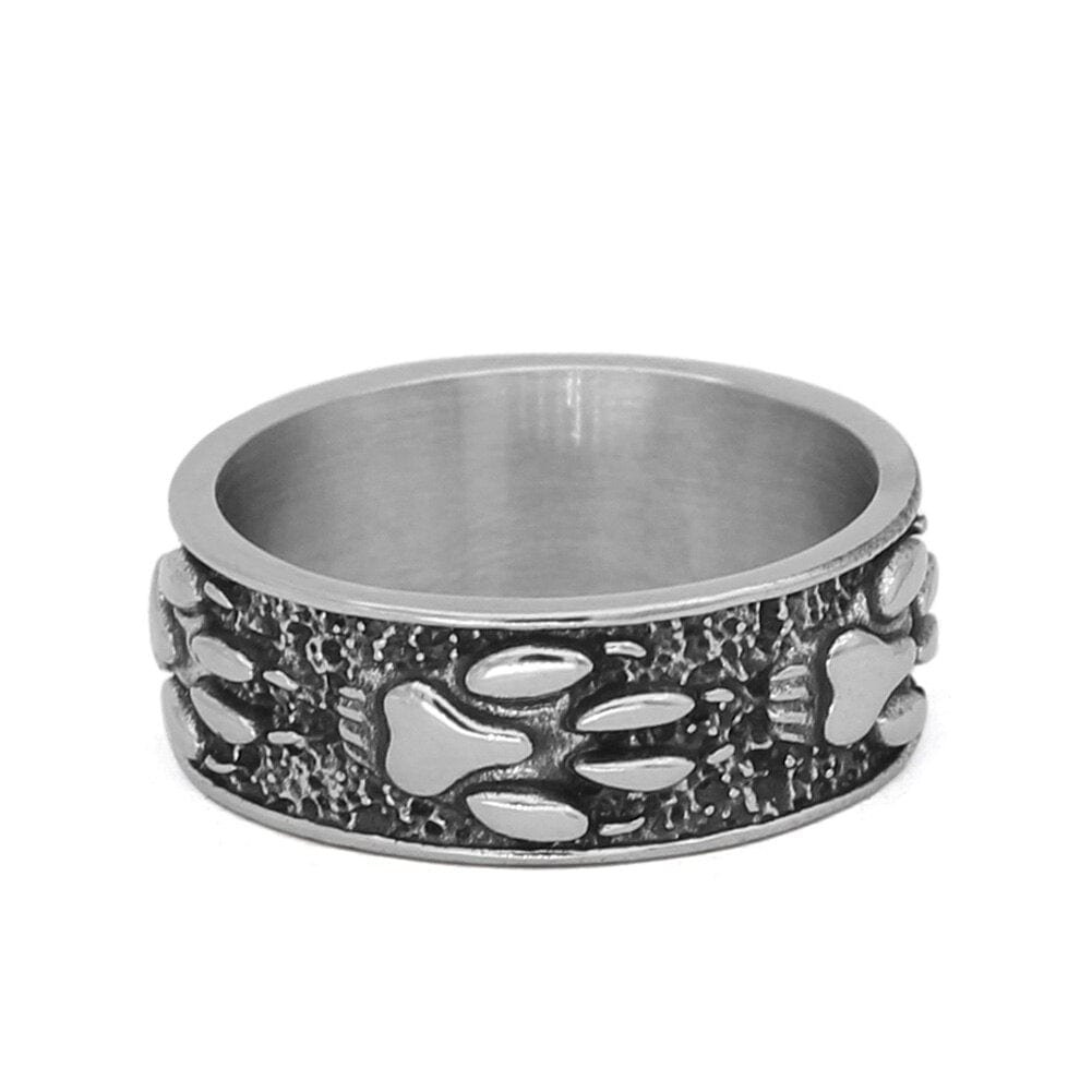 Bague Viking <br>Pattes de Loup</br> Viking Shop