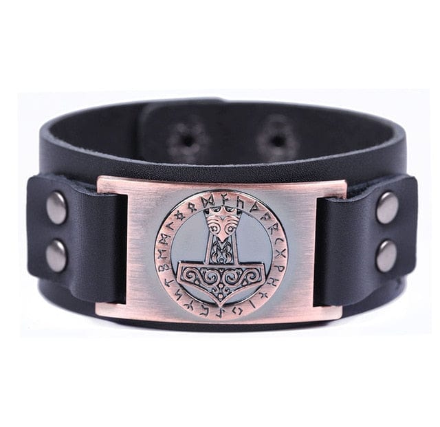 Bracelet Viking <br>mjolnir</br> Viking Shop
