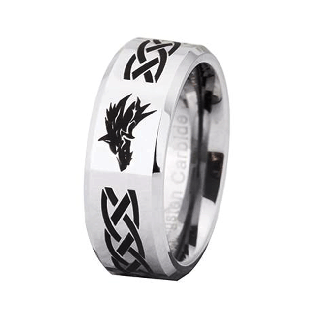 Bague Viking <br>Loup Fenrir</br> Viking Shop