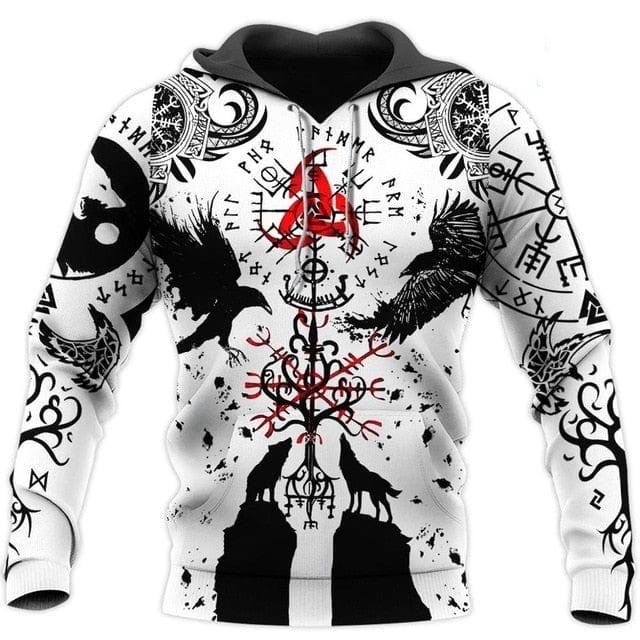 Sweat-shirt Viking <br>Fenrir & Hugin</br> Viking Shop
