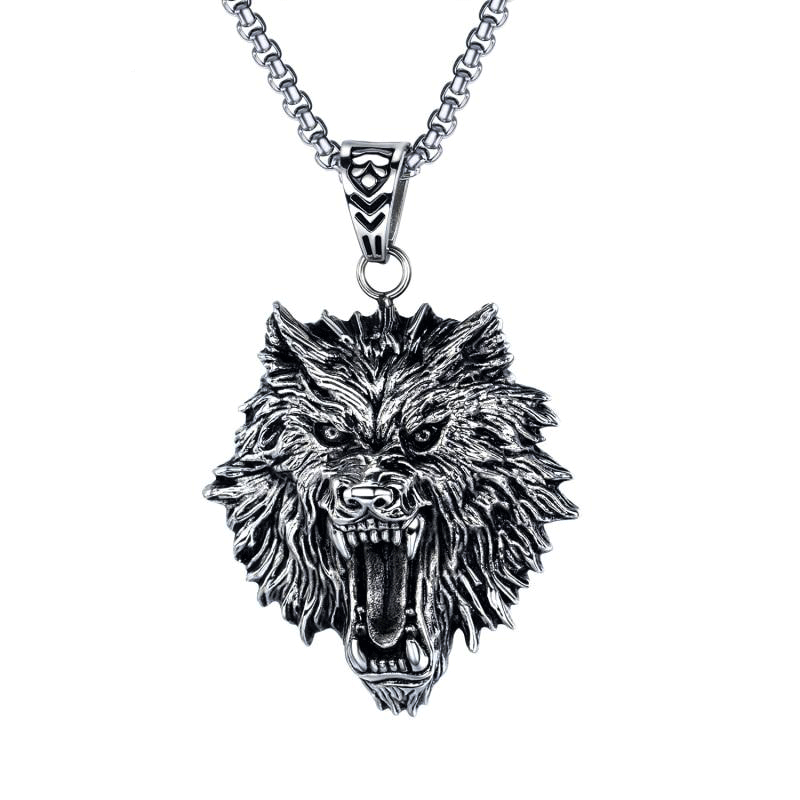 Collier Viking <br>Loup Fenrir</br> Viking Shop