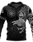 Sweat-shirt Viking Valknut & Vegvisir Viking Shop