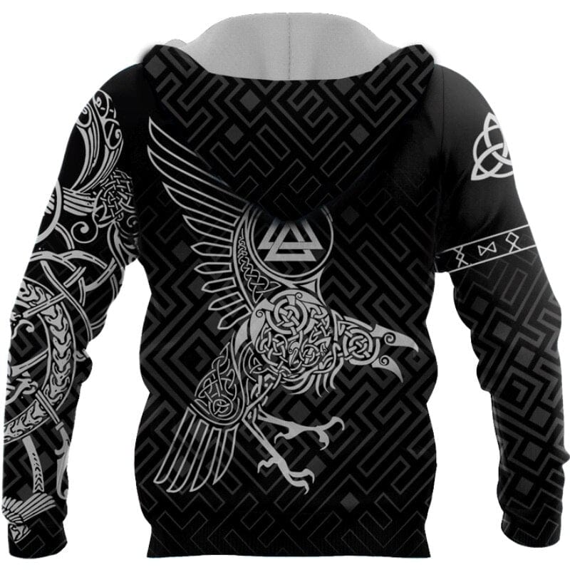 Sweat-shirt Viking <br>Valknut & Vegvisir</br> Viking Shop