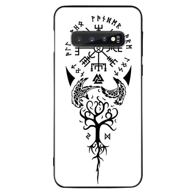 Coque Viking <br>Vegvisir & Yggdrasil</br> Viking Shop