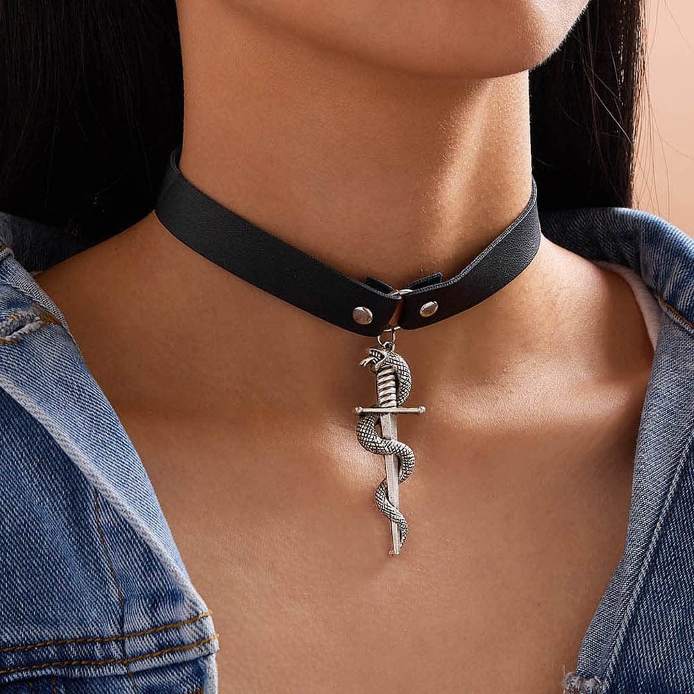 Collier Viking <br>Serpent Jormungand</br> Viking Shop