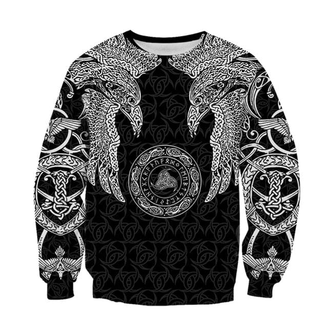 Sweat-shirt Viking <br>Hugin & Munin</br> Viking Shop