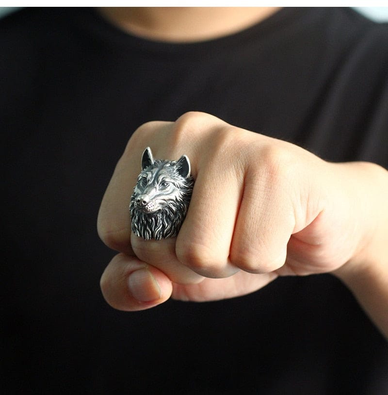 Bague Viking <br>Loup Fenrir</br> Viking Shop