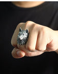 Bague Viking Loup Fenrir Viking Shop