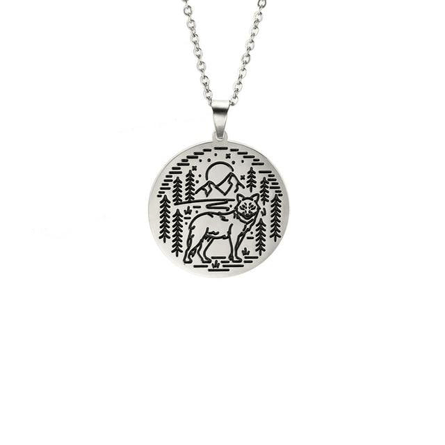 Collier Viking <br>Loup Fenrir</br> Viking Shop