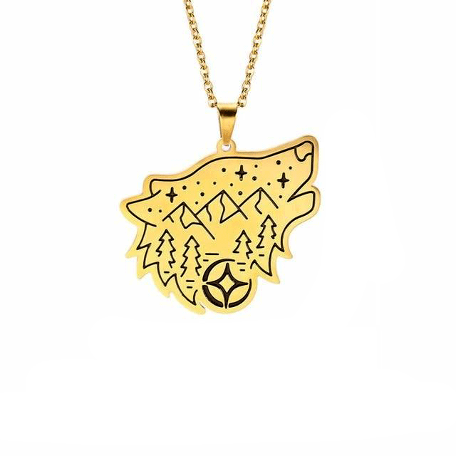 Collier Viking <br>Loup Fenrir</br> Viking Shop