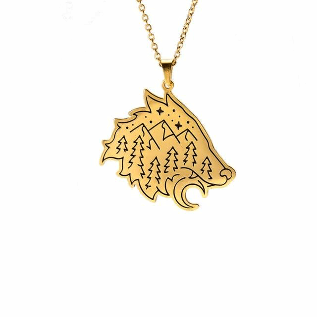 Collier Viking <br>Loup Fenrir</br> Viking Shop