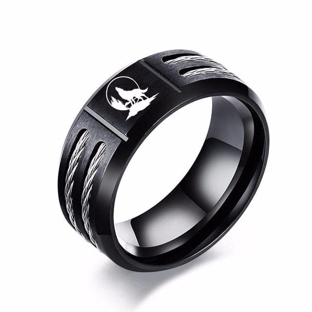 Bague Viking <br>Loup Fenrir</br> Viking Shop