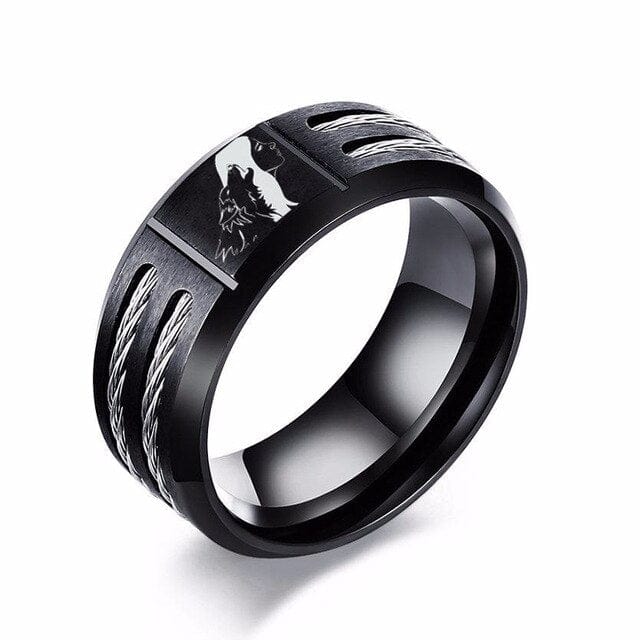 Bague Viking <br>Loup Fenrir</br> Viking Shop
