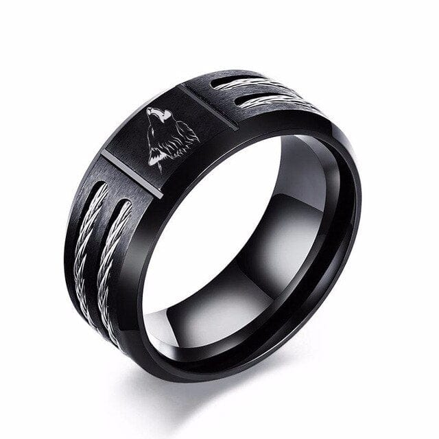 Bague Viking <br>Loup Fenrir</br> Viking Shop