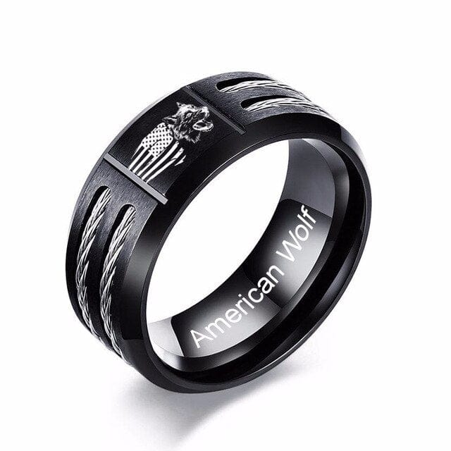 Bague Viking <br>Loup Fenrir</br> Viking Shop