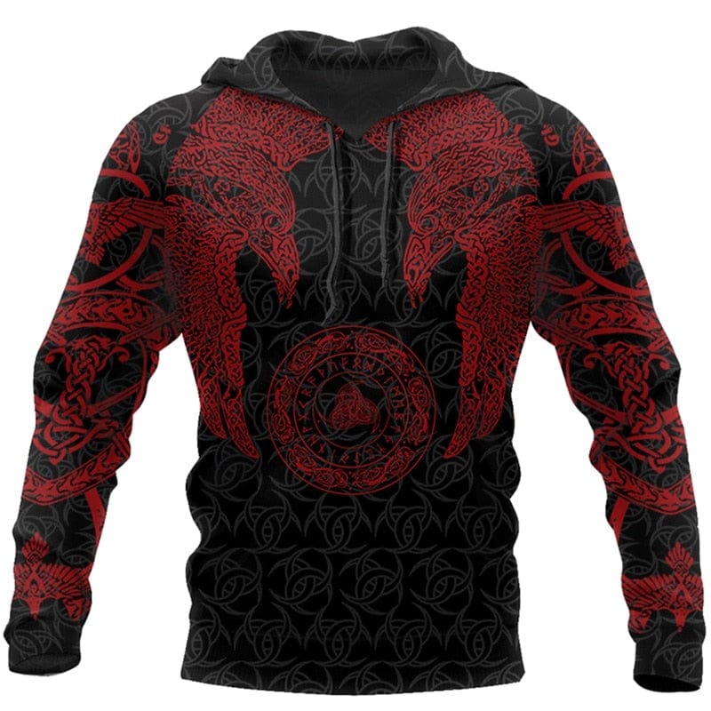Sweat-shirt viking <br>Hugin & Munin</br> Viking Shop