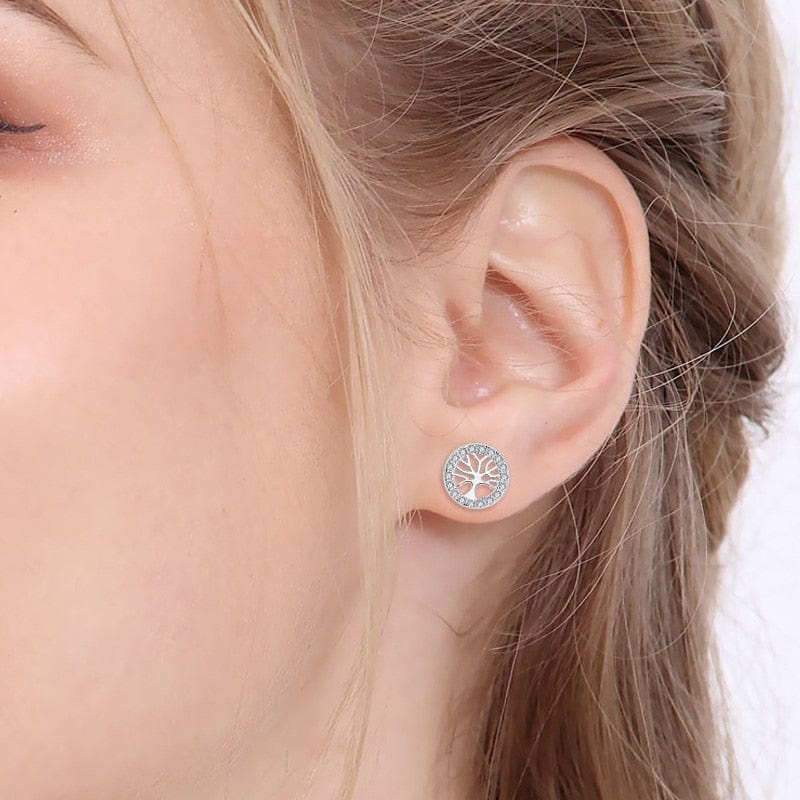 Boucles d'Oreilles <br>Arbre De Vie</br> Viking Shop